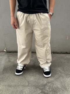 CALÇA BAGGY BEGE - comprar online