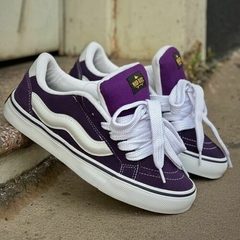 TÊNIS MAD RATS MR BULKY CLASSIC 90 ROXO CAMURÇA