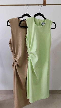 Vestido Gathered Side Calvin Klein