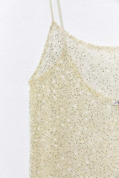 Vestido bordado ZARA - comprar online