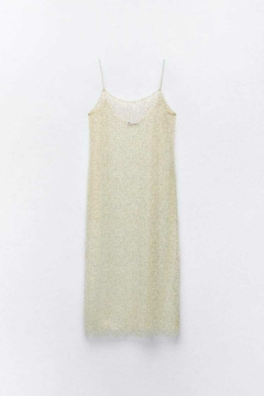 Vestido bordado ZARA