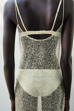 Imagen de Vestido bordado ZARA