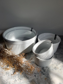 MOLDE SOUFFLE DE POLCELANA PEQUEÑO