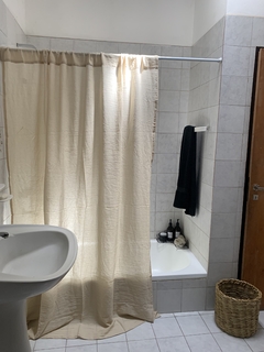 CORTINA DE GASA TUSOR BEIGE