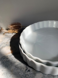 TARTERA MEDIANA DE PORCELANA
