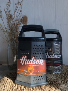RAYADOR HUDSON DE ACERO INOXIDABLE 6 CARAS NEGRO