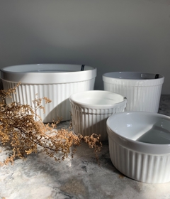 MOLDE SOUFFLE DE PORCELANA MEDIANO - comprar online