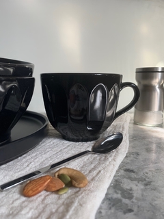 TAZON DE CERAMICA LINEA BADEM NEGRO