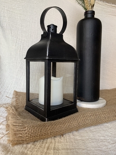 FAROL LED LUZ CALIDA VINTAGE A PILA
