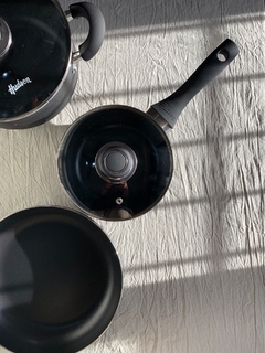 SET DE OLLAS HUDSON 5 PIEZAS BLACK