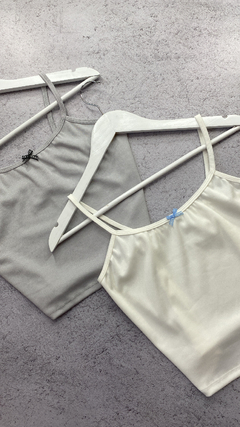 Musculosa con moño | Elastizada en internet
