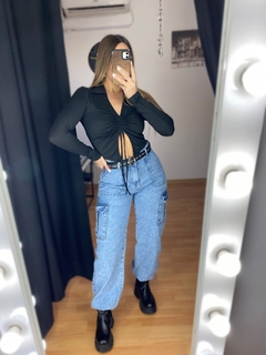 Camiseta Sirena | Modal Sofy con frunce ☾ - tienda online