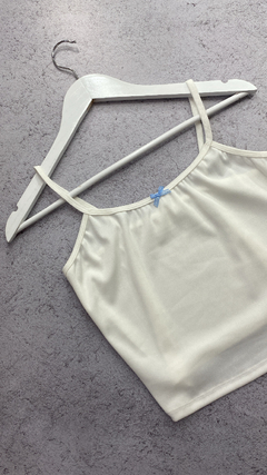 Musculosa con moño | Elastizada - comprar online