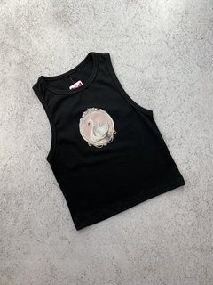 Musculosa Cisne Elastizada