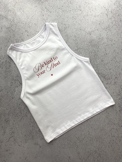 Musculosa Be Kind Elastizada
