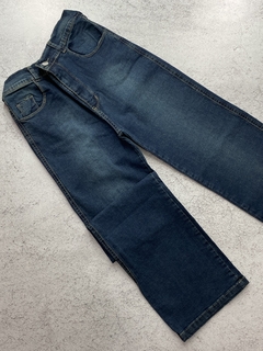 Wide leg elástizado óxido |Tiro alto - comprar online