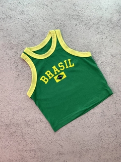 Musculosa Brasil | Algodón - Firenze.Arg