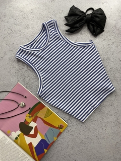 Musculosa Marinera | Elastizada en internet
