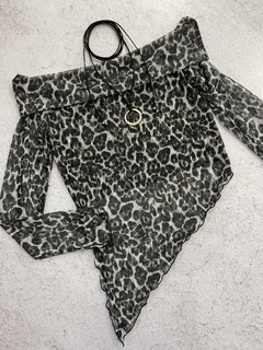 Camiseta Transparencia| Cuello bote