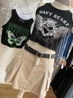 Crop Top Butterfly ༊*·˚ en internet
