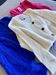 Cardigan de Lana Frizz | Honey