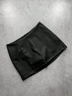 Short Pollera Oli | Eco cuero en internet