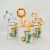 CAIXA CUBO PERSONAGENS BOSQUE DO SAFARI na internet