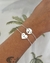Pulseira placa Personalizada - Prata 925