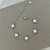 Pulseira trevos - Aço inoxidável - comprar online