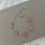 Pulseira trevos - Aço inoxidável - ANNE PRATAS