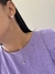 Conjunto princesa cristal c/banho ródio - Prata 925 - comprar online