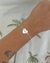 Pulseira placa Personalizada - Prata 925 - comprar online