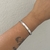 Bracelete flores - Aço inoxidável