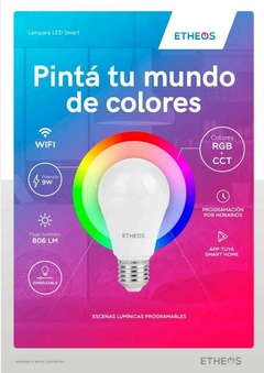 LÁMPARA LED SMART 9 W RGB Wi-Fi