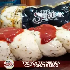 Queijo Trança Temperada Com Tomate Seco na internet
