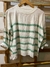 Sweater blanco C/verde