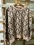 Sweater rosa combinado
