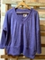 Sweater angora escote V