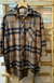 Camisaco largo cuadros - comprar online