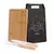 Conj. Para Churrasco Em Bambu / Inox / Madeira - 3 Pçs. - comprar online