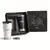 Kit De Copos Térmicos Em Aço Inox - 500Ml - Preto / Branco - 2 Pçs