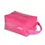 Necessaire C/ Alça Em Material Sintético - Rosa - SwagDecor-Plataforma de Envios de Kits e Brindes Personalizados