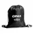 Mochila Sacola Em Nylon 420 - Preta - 40X33Cm na internet