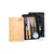 Kit Para Churrasco / Petisco Em Bambu / Porcelana - 7 Pçs - loja online