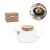 SNEAD. Bule de vidro borossilicato com tampa em bambu 750 mL - comprar online