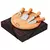 Conj. Para Queijo Em Bambu / Madeira / Inox - 5 Pçs - SwagDecor-Plataforma de Envios de Kits e Brindes Personalizados
