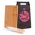 Conj. Para Churrasco Em Bambu / Inox / Madeira - 3 Pçs. - SwagDecor-Plataforma de Envios de Kits e Brindes Personalizados