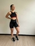 SHORT BIA COM BOLSO PRETO - Fitness Connect