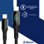 Cabo Preto Turbo Resistente PD 5A 1M USB Para iPhone Mostra Woltz - comprar online