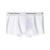 Imagem do Boxers desportivos respiráveis para homens, cuecas com letras, roupa interior f